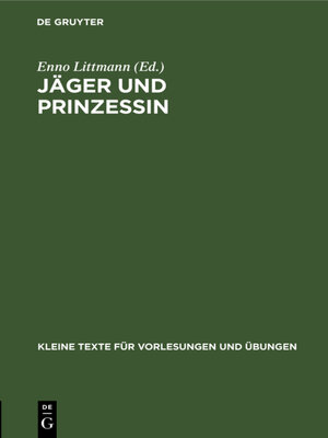 cover image of Jäger und Prinzessin